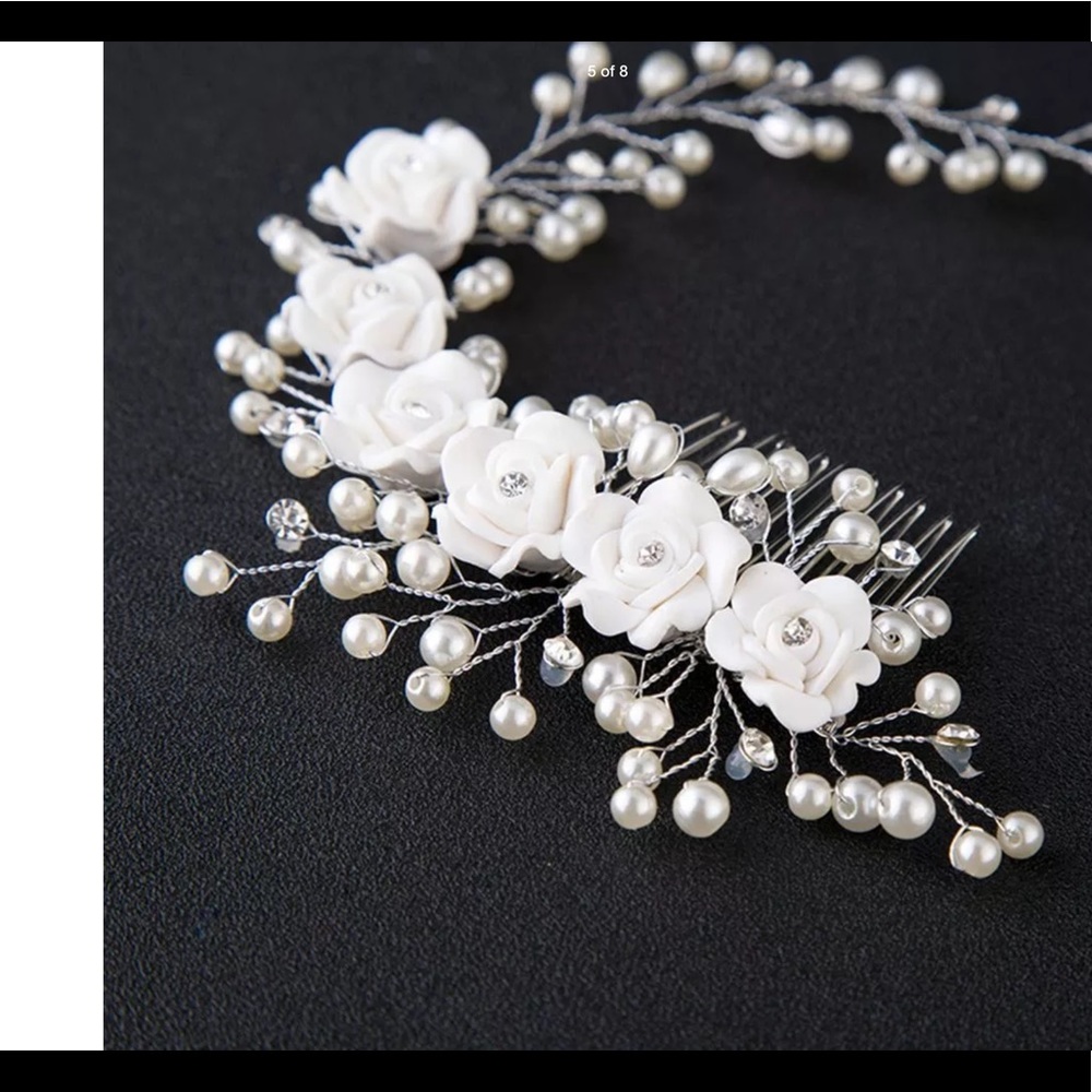 Wedding / Prom Hair Comb Accessory - Picture 8 of 10